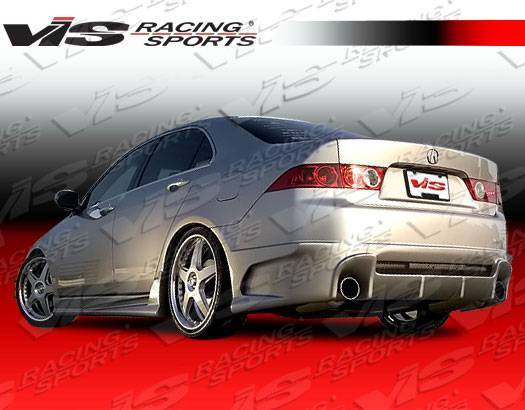 2004-2008 Acura Tsx 4Dr Laser Rear Bumper - Image 3