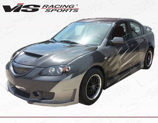 2004-2009 Mazda 3 4Dr Tsc 3 Front Bumper - Image 4