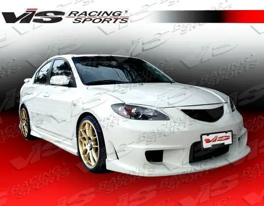 2004-2009 Mazda 3 HB/4Dr Wings Side Skirts