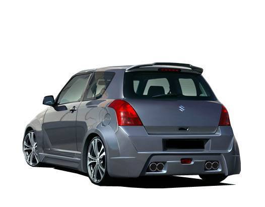 2005-2008 Suzuki Swift 4Dr Viper Rear Bumper - Image 2