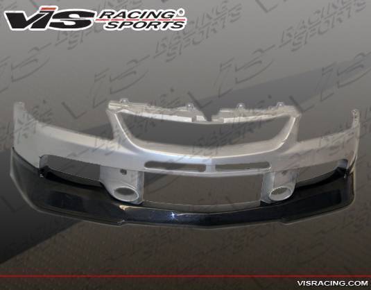 2006-2007 Mitsubishi Evo 9 4Dr G Speed Carbon Fiber Front Lip - Image 3