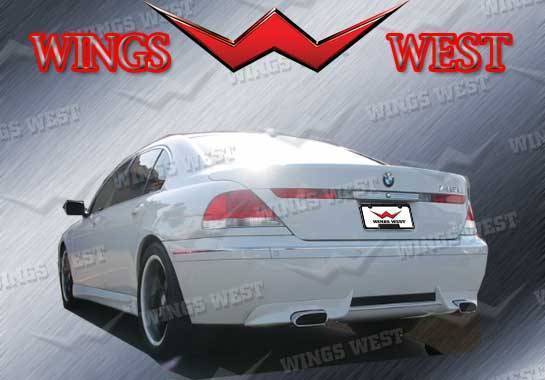 2006-2008 Bmw 7 Series E65 4Dr. Vip Rear Lip Polyurethane