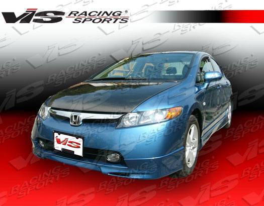2006-2008 Honda Civic 4Dr Fuzion Front Lip - Image 2