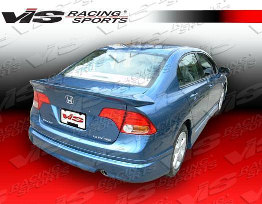 2006-2008 Honda Civic 4Dr Fuzion Rear Lip - Image 2