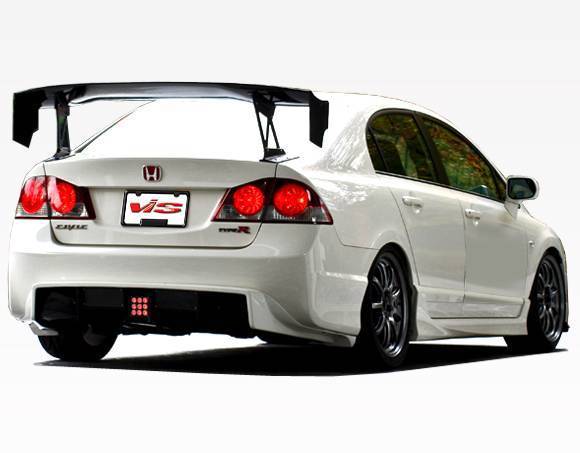 2006-2011 Honda Civic 4Dr Jdm MM Rear Diffuser