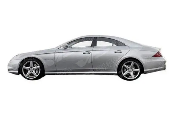 2006-2011 Mercedes Cls W219 4Dr Euro Tech Side Skirts