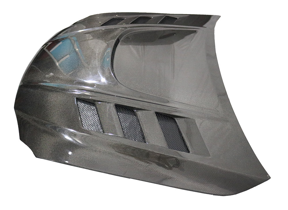 2006-2013 Lexus IS250/350 DTM Style Carbon Fiber Hood - Image 2
