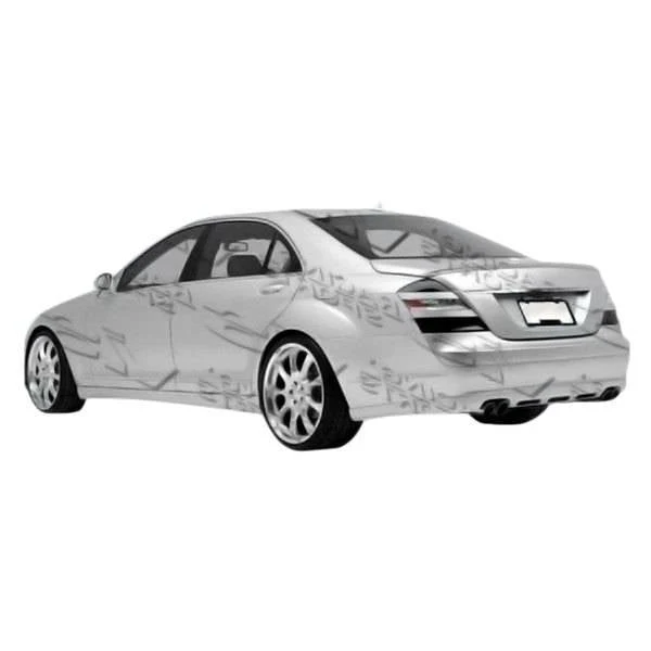 2007-2009 Mercedes S- Class W221 4Dr B Spec Rear Lip