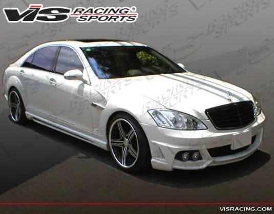 2007-2013 Mercedes S-Class W221 4Dr Vip Side Skirts - Image 3