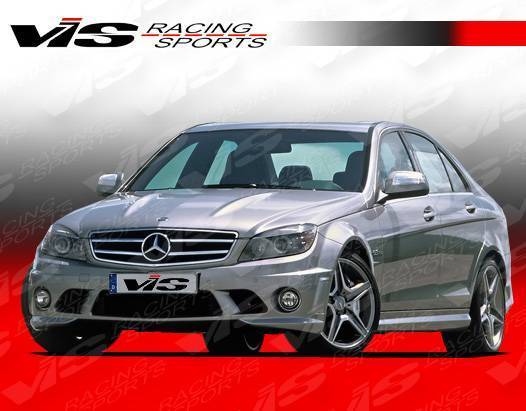 2008-2011 Mercedes C- Class C63 4Dr Oem Style Front Bumper - Image 2