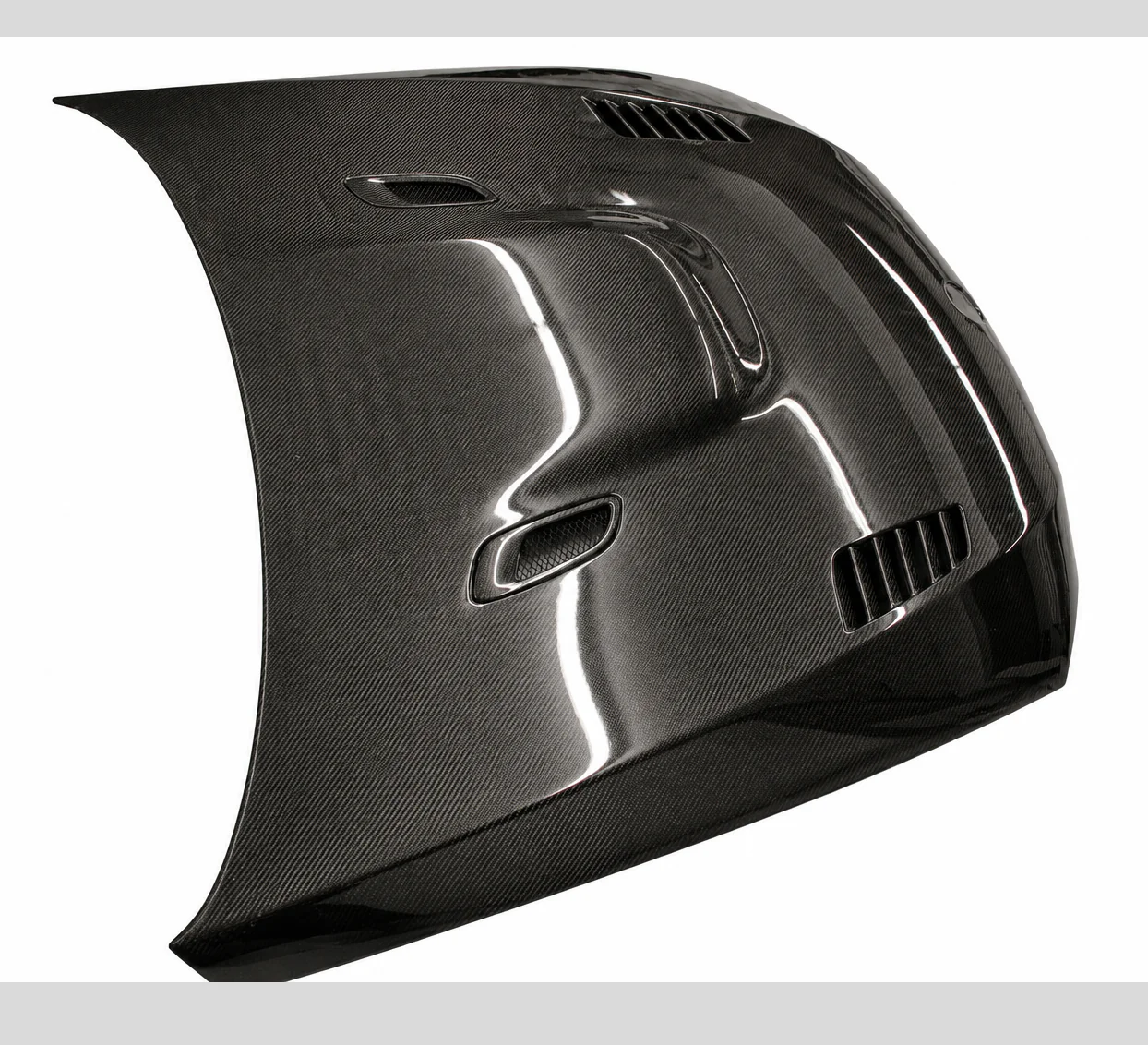 2008-2013 BMW 3 SERIES (E92) M3 2DR XTS Style Carbon Fiber Hood - Image 3