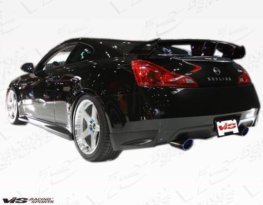 2008-2013 Infiniti G37 2Dr Zelda Rear Bumper - Image 2