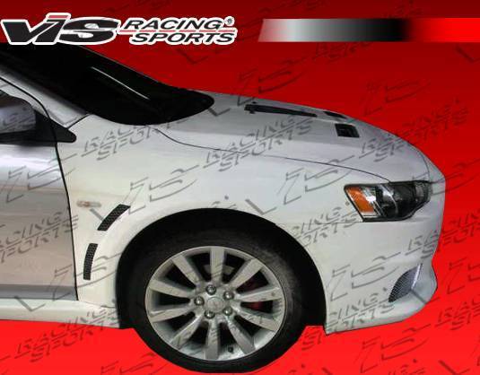 2008-2013 Mitsubishi Lancer 4Dr Ev10 Widebody Conversion Full Kit - Image 3