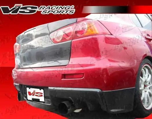 2008-2015 Mitsubishi Evo 10 Oem Style Carbon Fiber Rear Diffuser - Image 2