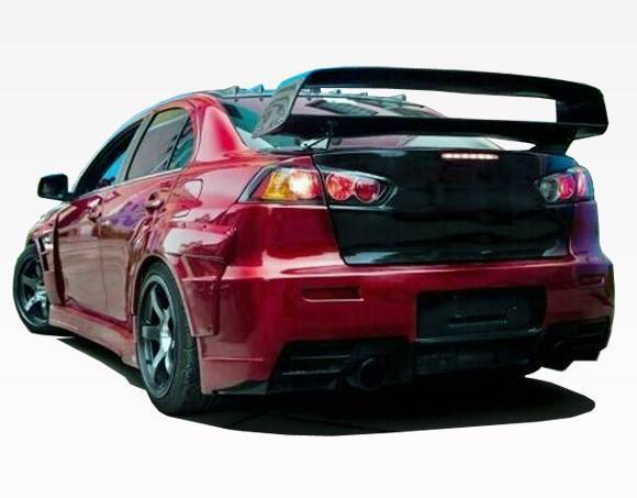 2008-2015 Mitsubishi Evo 10 Z Speed Wide Body Fender Flares - Image 3