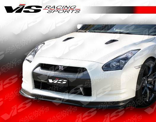 2009-2011 Nissan Skyline R35 Gtr 2Dr Terminator Dry Carbon Fiber Front Lip - Image 2