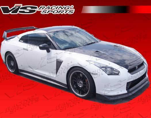 2009-2011 Nissan Skyline R35 Gtr Godzilla X Front Bumper With Carbon Front Lip. - Image 3