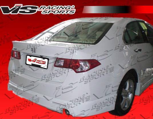2009-2014 Acura Tsx 4Dr Techno R Rear Lip