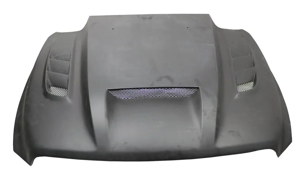 2009-2018 Dodge Ram 1500 Fiberglass VTM Style Hood - Image 2
