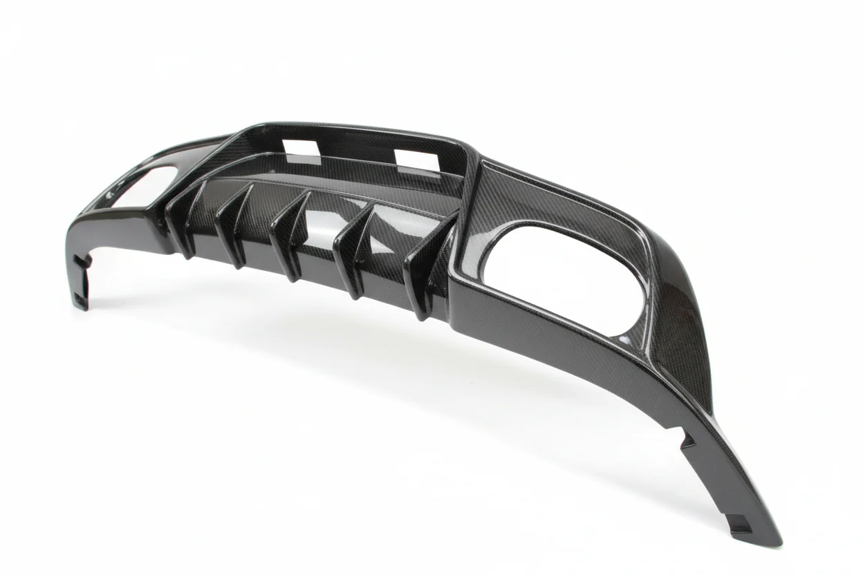 2010-2016 Hyundai Genesis Coupe Vip Carbon Fiber Rear Diffuser - Image 3