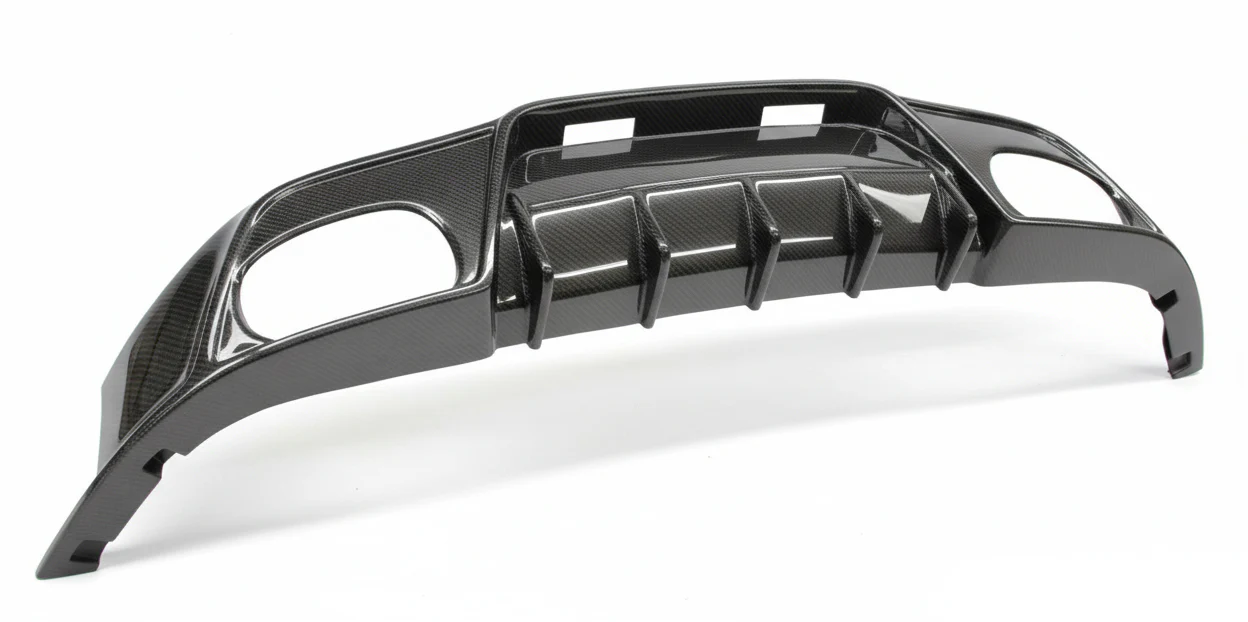 2010-2016 Hyundai Genesis Coupe Vip Carbon Fiber Rear Diffuser - Image 4