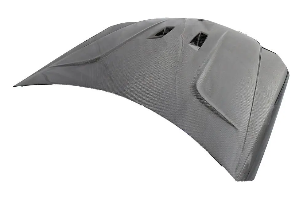 2012-2015 Mercedes C Class 4 doors BLK Series Style Carbon Fiber Black Hood - Image 3