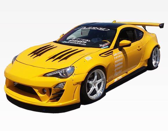 2013-2020 Scion FRS 2dr Alfa Front Bumper - Image 4