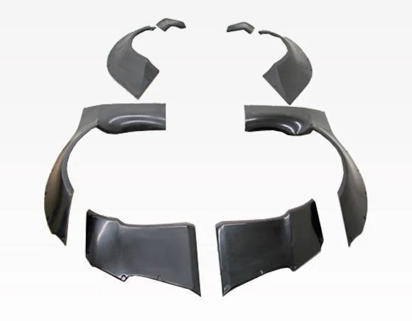 2013-2020 Scion FRS 2dr Quad Six V2 Fender Flares Set - Image 2