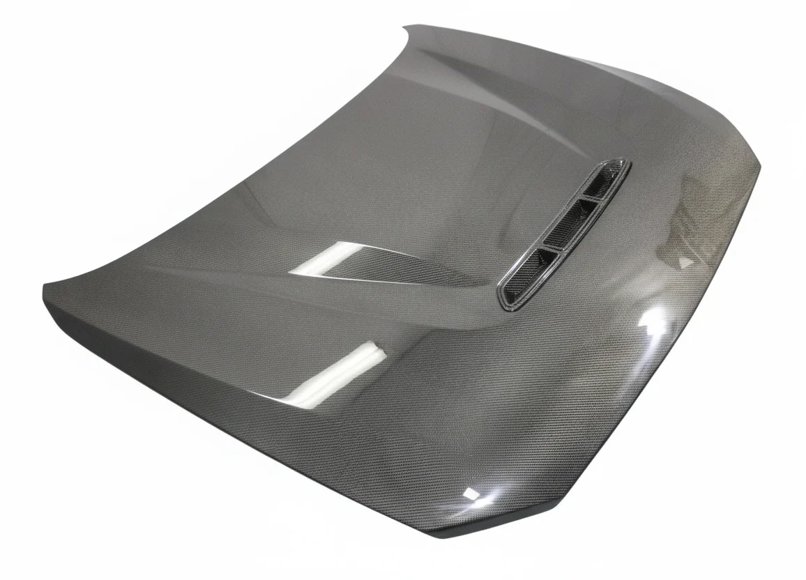 2016-2021 BMW 2 SERIES M2 F87 F22 F23 GTS Style Carbon Fiber Hood - Image 2