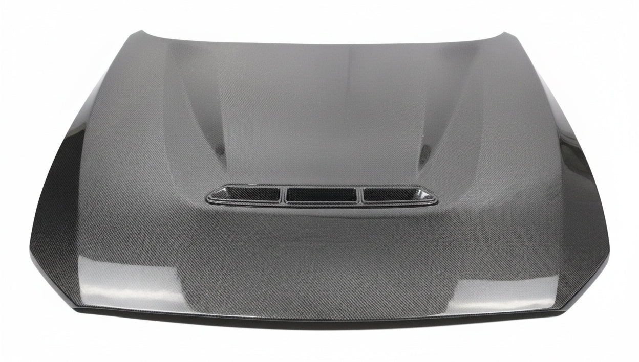 2016-2021 BMW 2 SERIES M2 F87 F22 F23 GTS Style Carbon Fiber Hood - Image 3