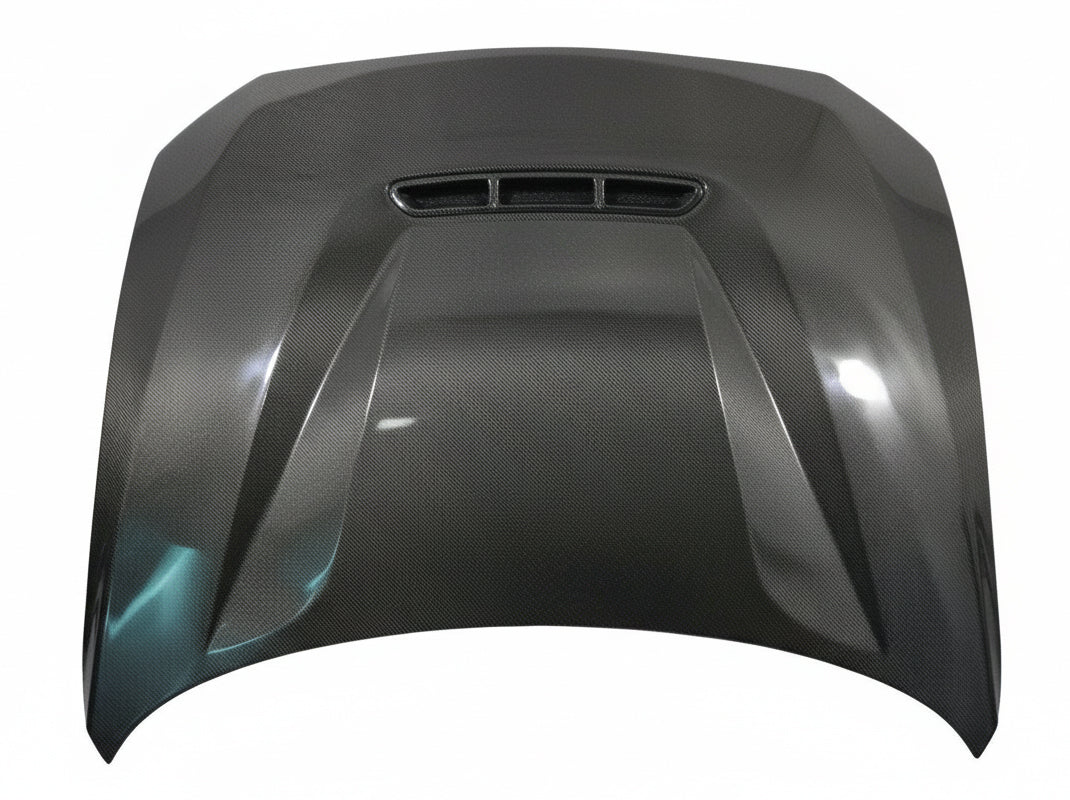 2016-2021 BMW 2 SERIES M2 F87 F22 F23 GTS Style Carbon Fiber Hood - Image 4