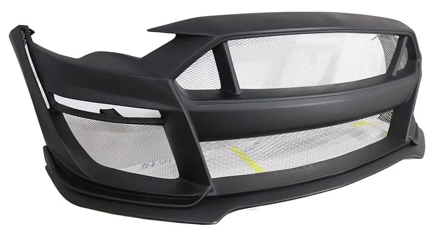 2018-2023 Ford Mustang 2Dr GT 500 Style Front Bumper FRP - Image 2