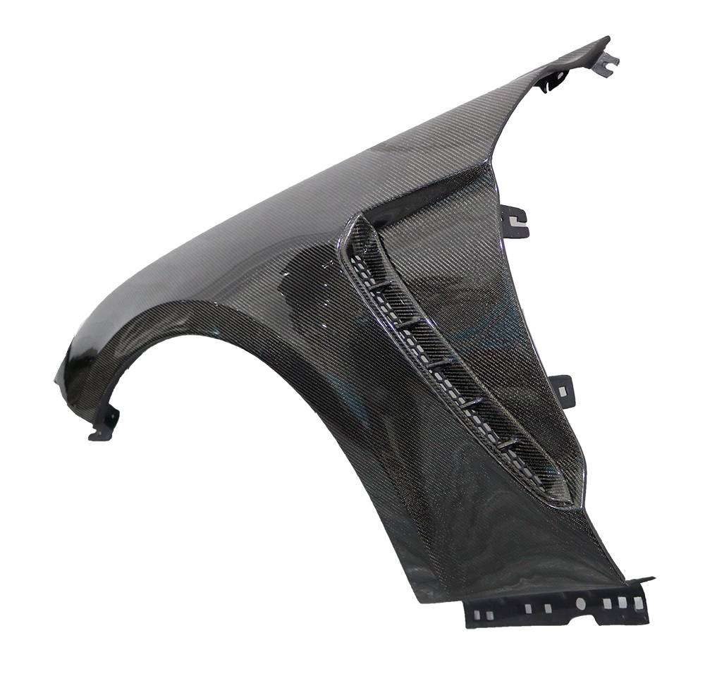 2018-2023 Ford Mustang GT350 GT Style Carbon Fiber Fenders - Image 2