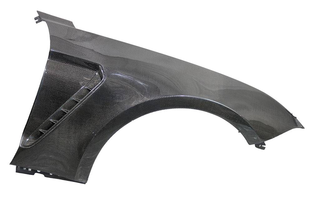 2018-2023 Ford Mustang GT350 GT Style Carbon Fiber Fenders - Image 4