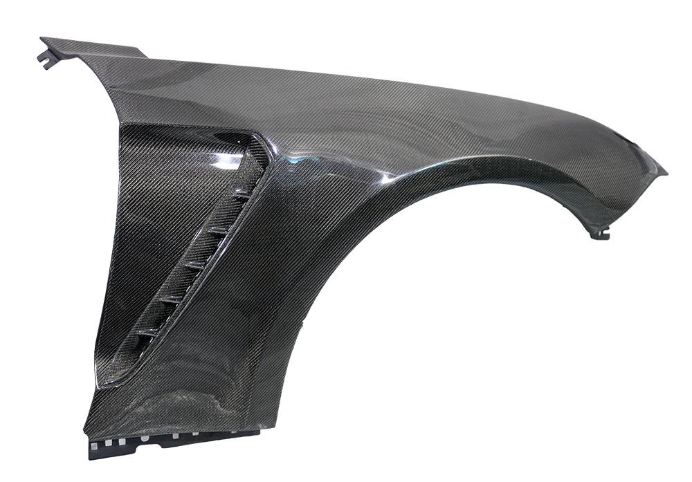 2018-2023 Ford Mustang GT350 GT Style Carbon Fiber Fenders - Image 5
