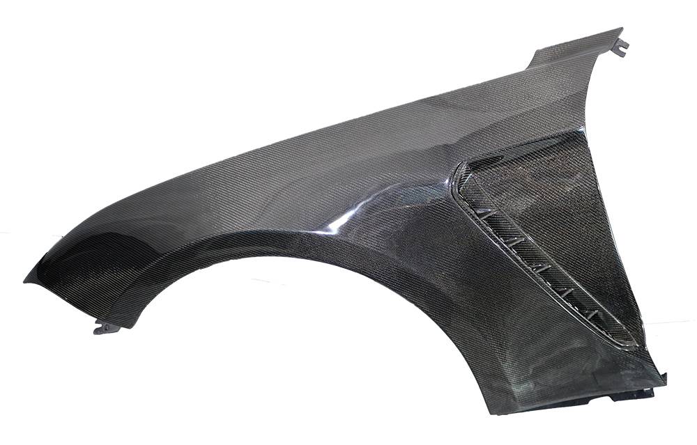2018-2023 Ford Mustang GT350 GT Style Carbon Fiber Fenders - Image 6