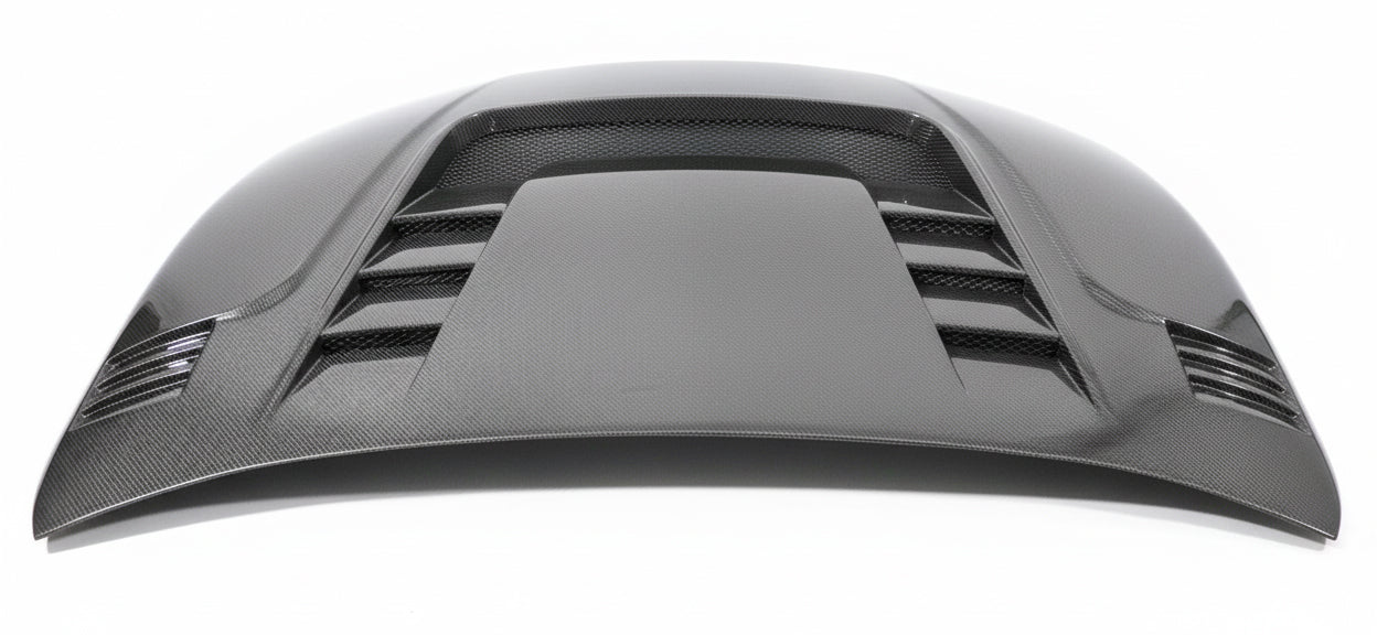 2020-2026 Toyota Corolla HatchBack/Sedan VS 2 Style Carbon Fiber Hood - Image 6