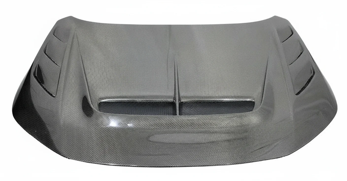2022-2026 Honda Civic Sedan TMX Style Carbon Fiber Hood - Image 4