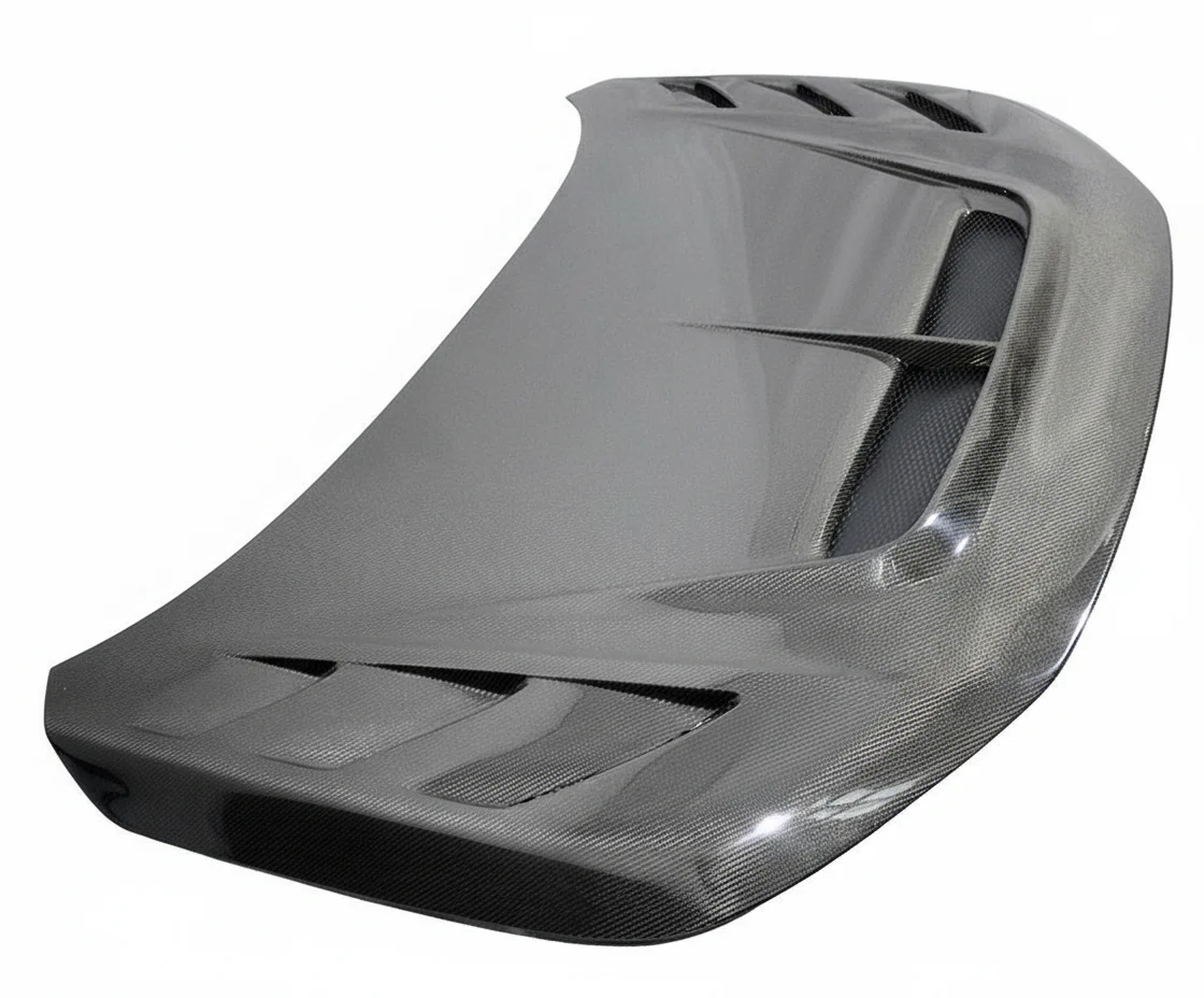 2022-2026 Honda Civic Sedan TMX Style Carbon Fiber Hood - Image 5