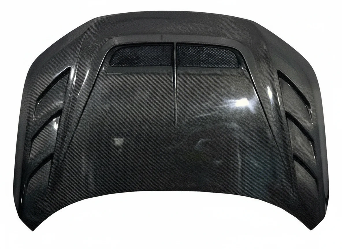 2022-2026 Honda Civic Sedan TMX Style Carbon Fiber Hood - Image 6