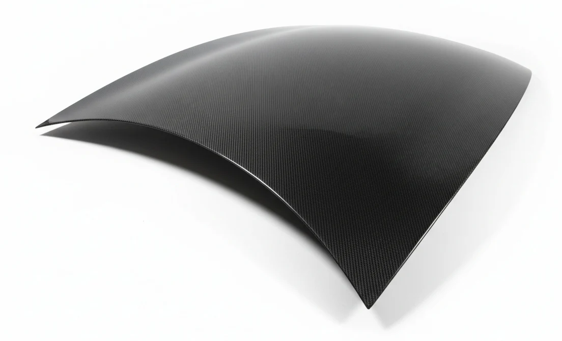 2024-2026 Tesla Model 3 OEM Style Carbon Fiber Hood - Image 2