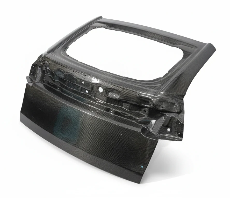 2025-2026 Tesla Model Y OEM Style Carbon Fiber Trunk