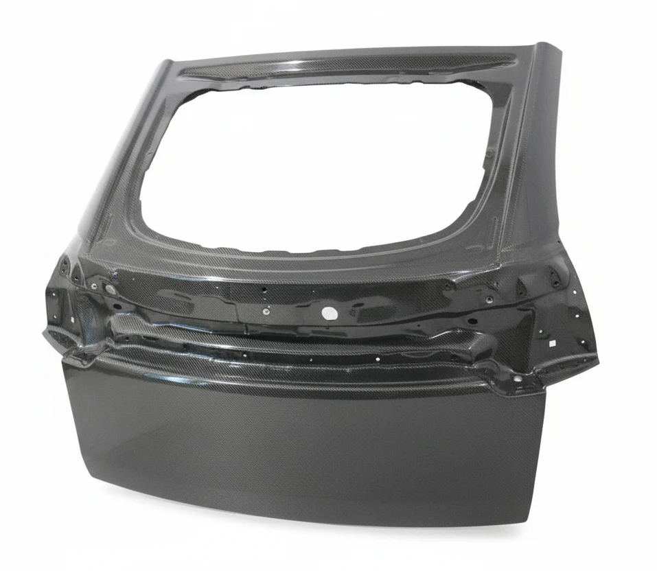 2025-2026 Tesla Model Y OEM Style Carbon Fiber Trunk - Image 3