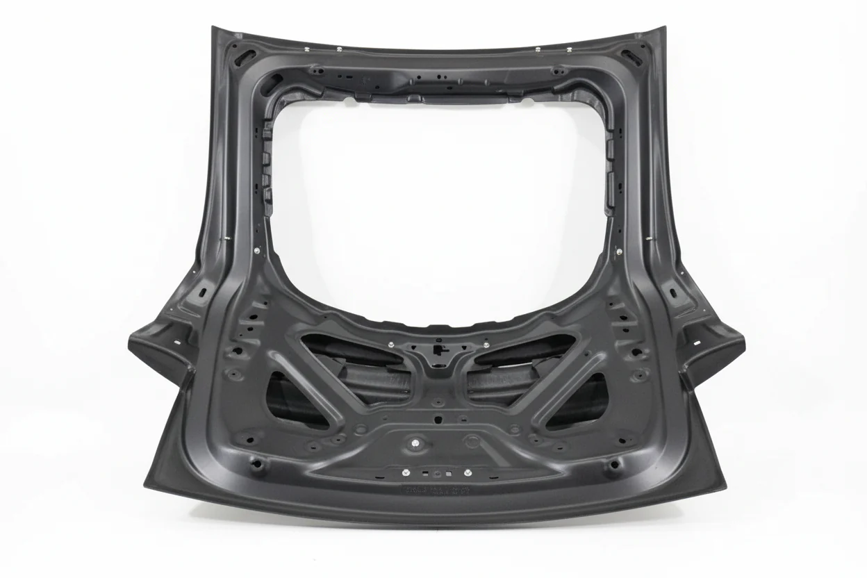 2025-2026 Tesla Model Y OEM Style Carbon Fiber Trunk - Image 6