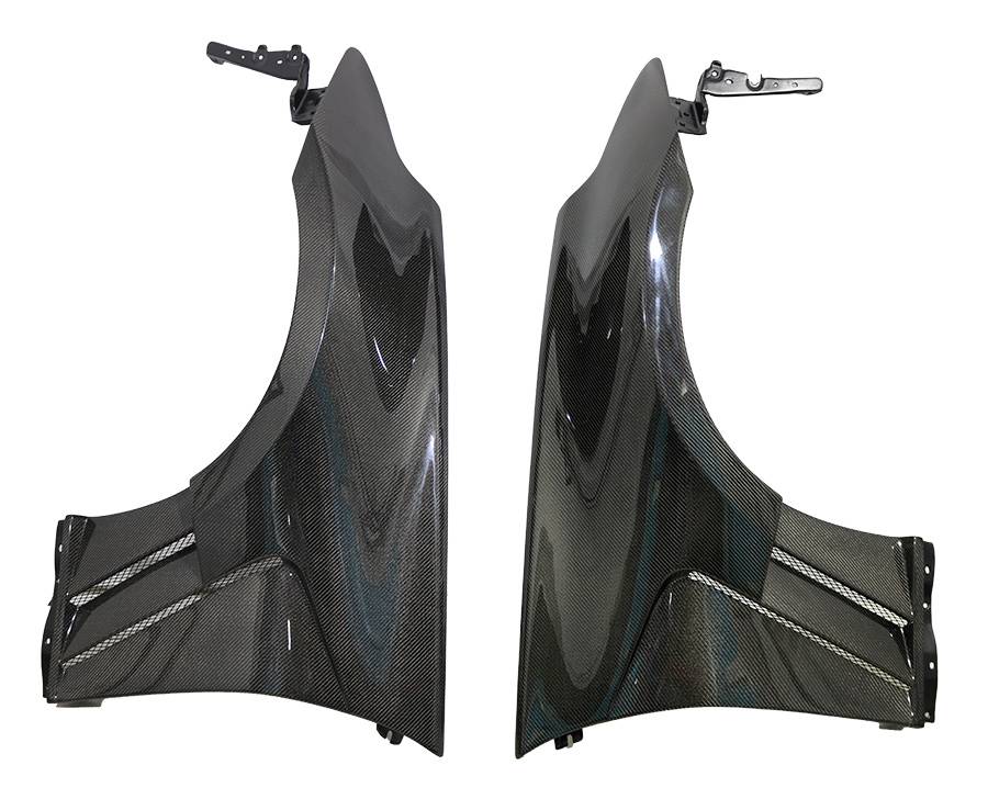 Carbon Fiber Fenders FVS Style for Nissan 370Z 2009-2020 - Image 2