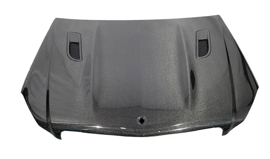 Carbon Fiber Hood A Spec Style For Mercedes C- Class 2012-2014 - Image 2