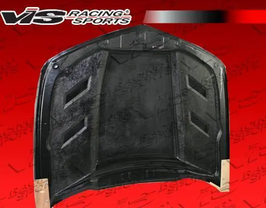 Carbon Fiber Hood AMS Style for Chevrolet Camaro 2DR 2010-2015 - Image 3