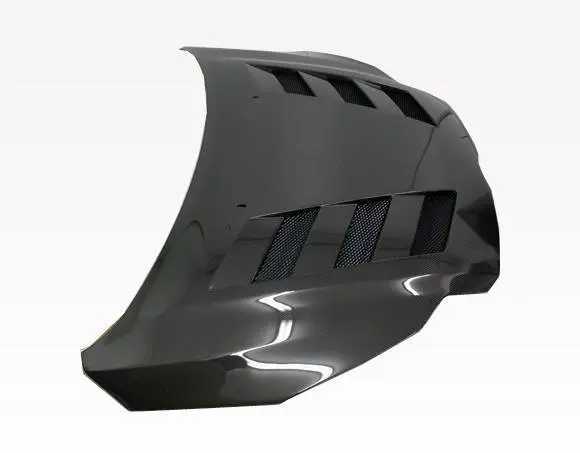 Carbon Fiber Hood AMS Style for Ford Focus 2DR & 4DR 2012-2014 - Image 4