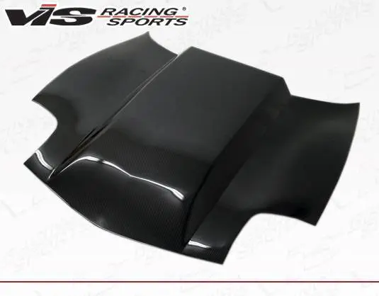 Carbon Fiber Hood Cowl Induction Style for Chevrolet Corvette 2DR 1997-2004 - Image 2