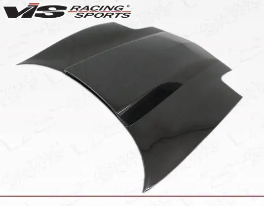 Carbon Fiber Hood Cowl Induction Style for Chevrolet Corvette 2DR 1997-2004 - Image 3